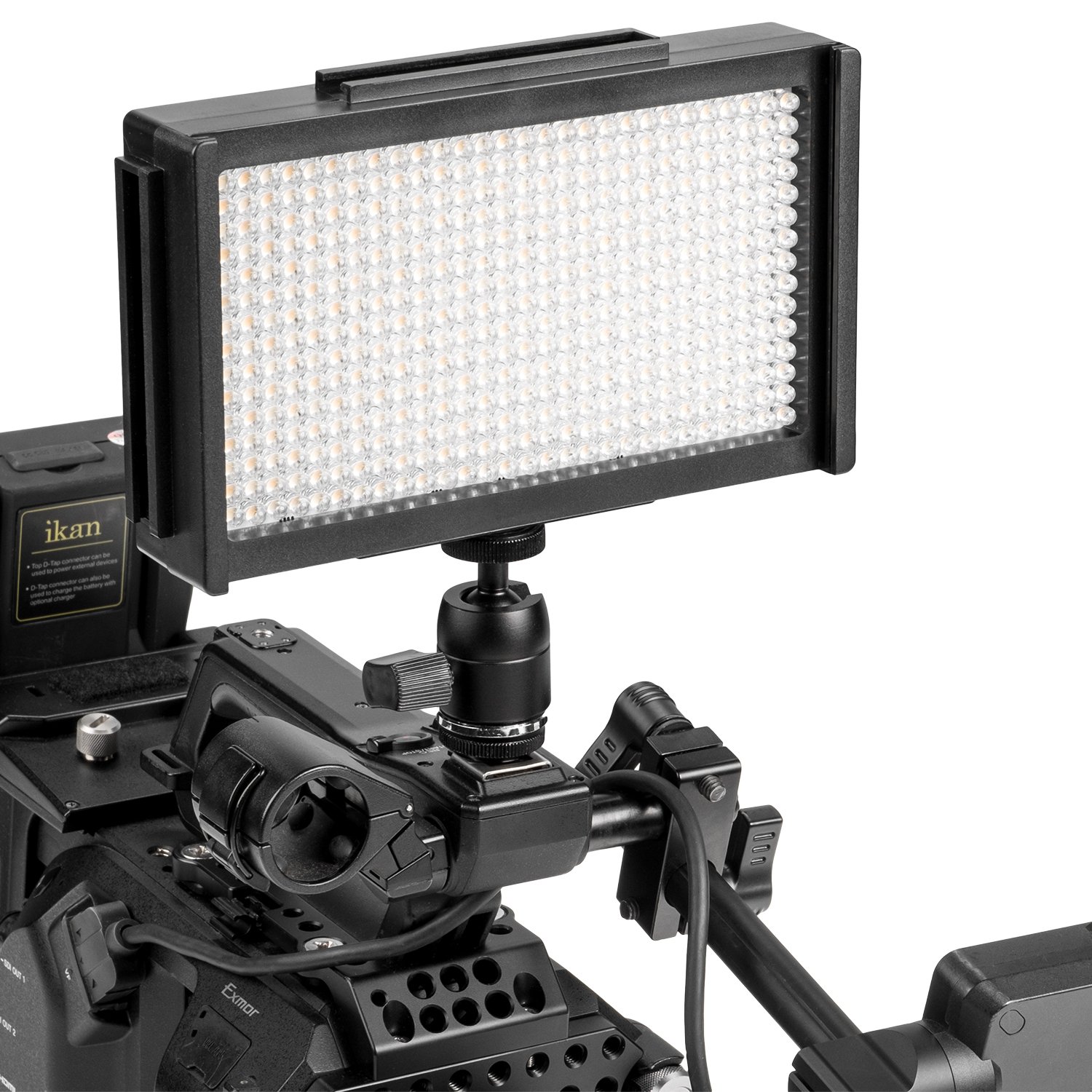 Ikan Mylo Mini Bi-Color 4-Point LED Light Kit, Black (MB4-4PT-KIT)