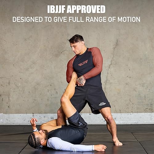 Miniatura 5 de Elite Sports MMA, BJJJ, No-Gi, protección de entrenamiento de manga corta
