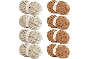 HOMBYS Chunky Yarn for Crocheting Super Bulky