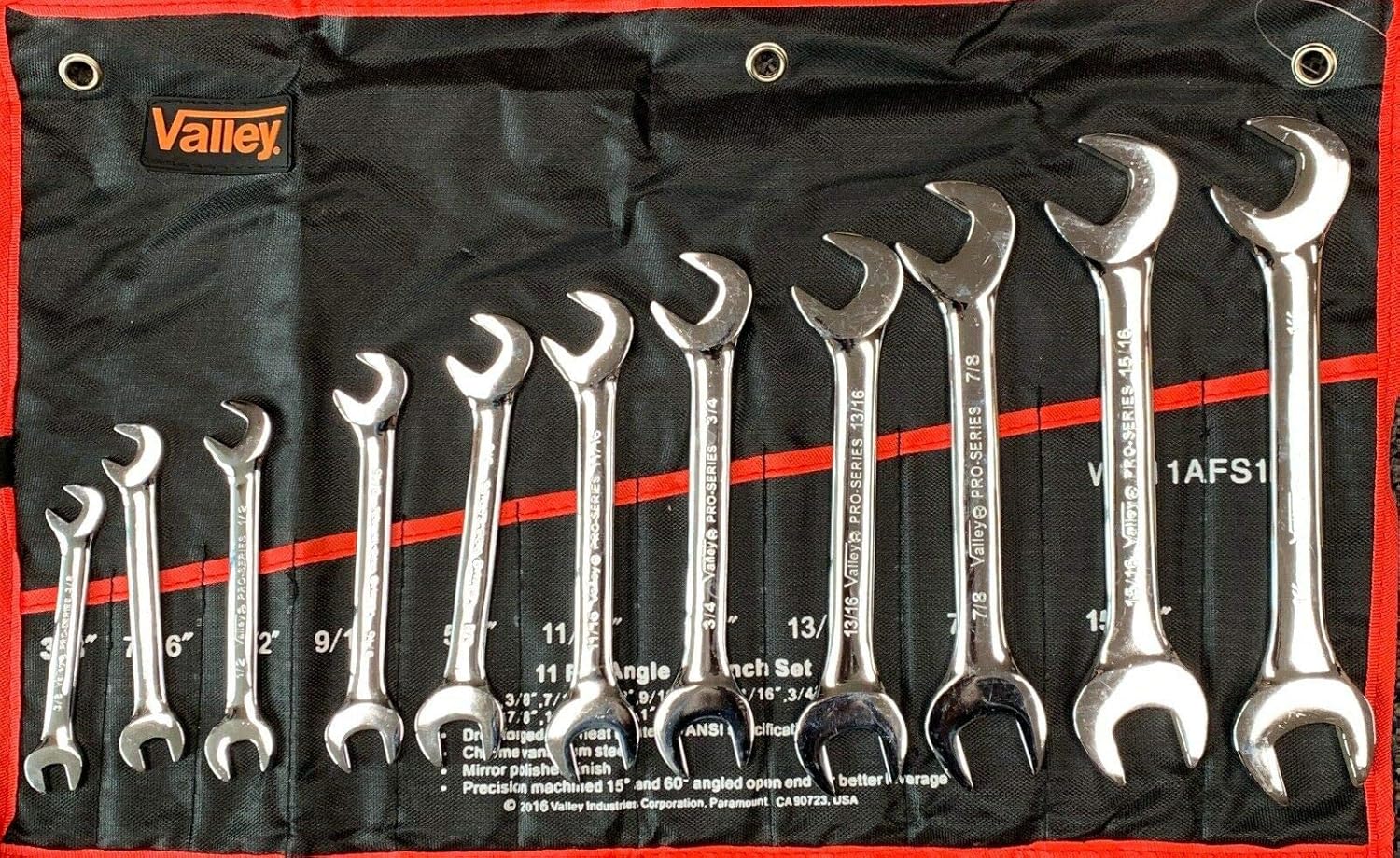 Combination Angle Wrench Set (14-pc 3/8" - 1-1/4")