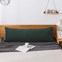 Vista 58 de H Household - Funda de almohada 100% algodón jersey - Ligera, cómoda, súper suave y transpirable, fundas de almohada tejidas en hilado con cierre