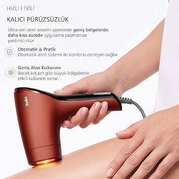 Robx A05 Ipl 3 Milyon Atım Akıllı Cilt Tanıma Ultra Seri Atım 3 Başlık Vücut Yüz Bikini Ipl Cihaz