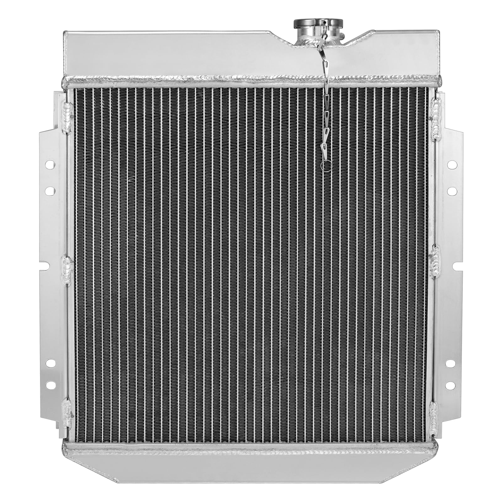 BDFHYK Radiator with Cap for Chevy C/K Series 75-86, 3-Row 56mm Aluminum
