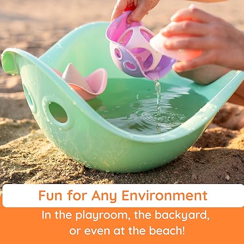 Miniatura 8 de Fat Brain Toys bilibo - Green - bilibo by MOLUK - Juego activo verde para edades de 2 a 3 años