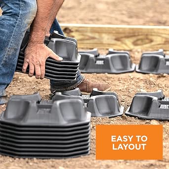 CAMO Block Heavy Duty Deck Block Foundation Support Base (4)
