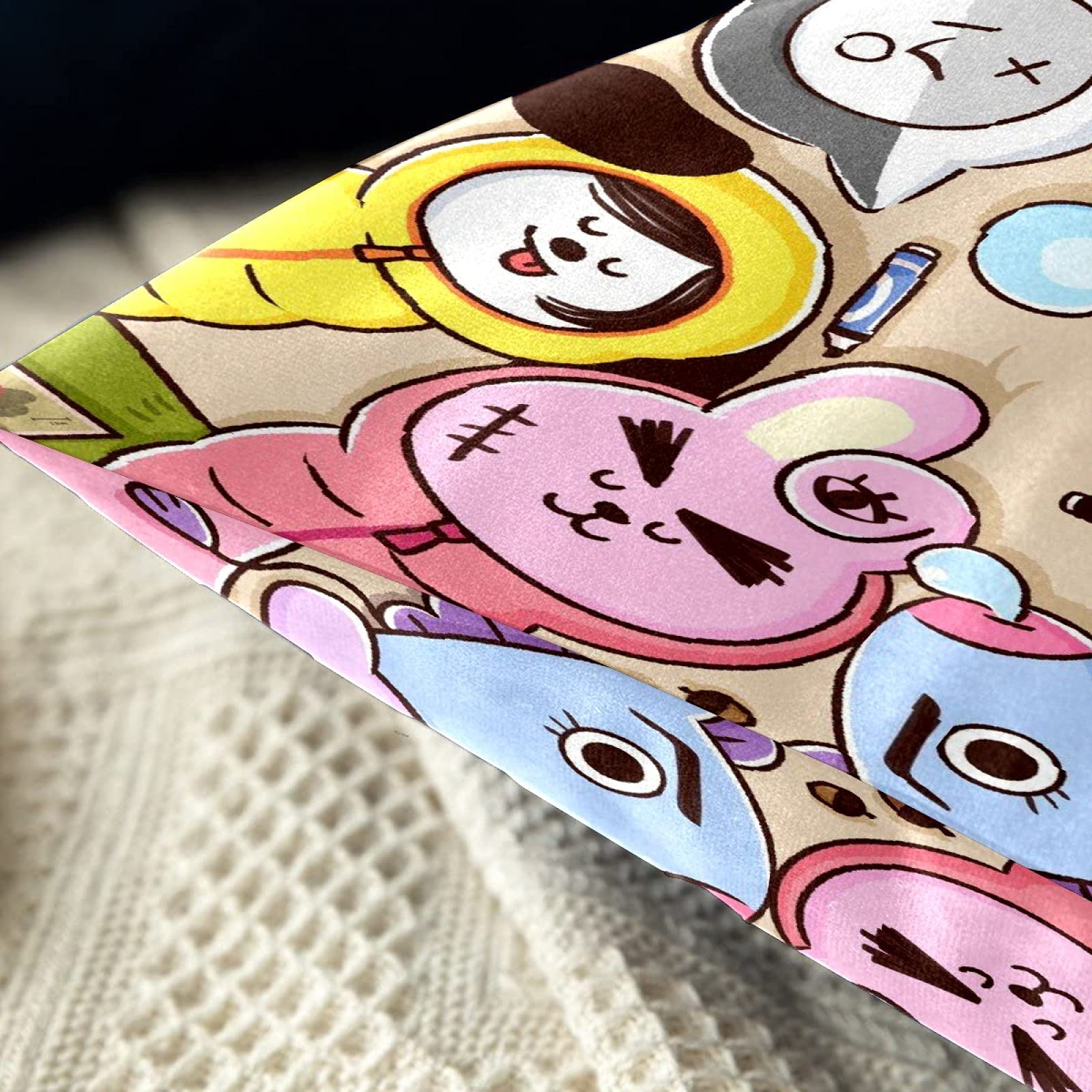 Amazon.co.jp: bts 防弾少年団 クッションカバー bt21 枕カバー