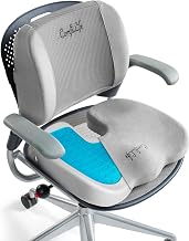 ComfiLife Gel Enhanced Seat Cushion & Lumbar Support Pillow Bundle – Ultimate Comfort and Pain Relief for Sitting