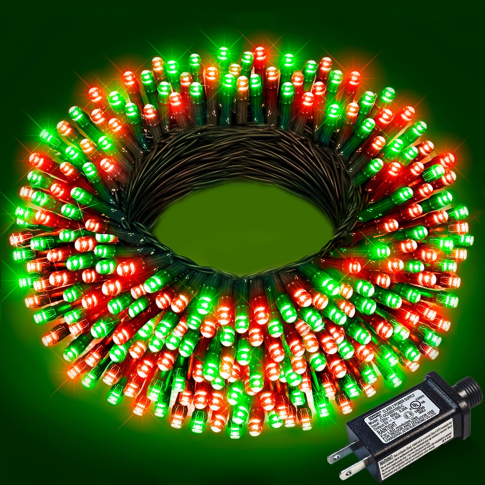 Nielfoi Christmas Lights, 66FT 200 LED Christmas Tree Lights with