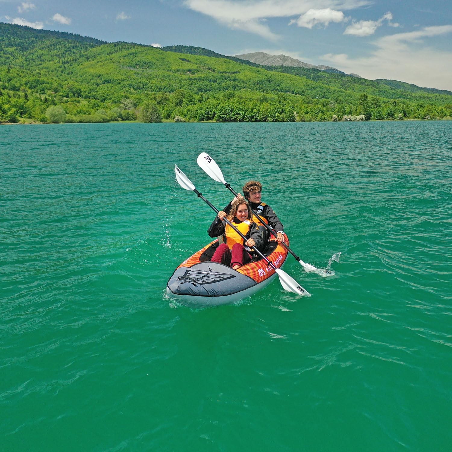 Aqua Marina kajak aufblasbar | Inflatable 1-2 Personen Kayak MEMBA | Technologie: Drop Stitch