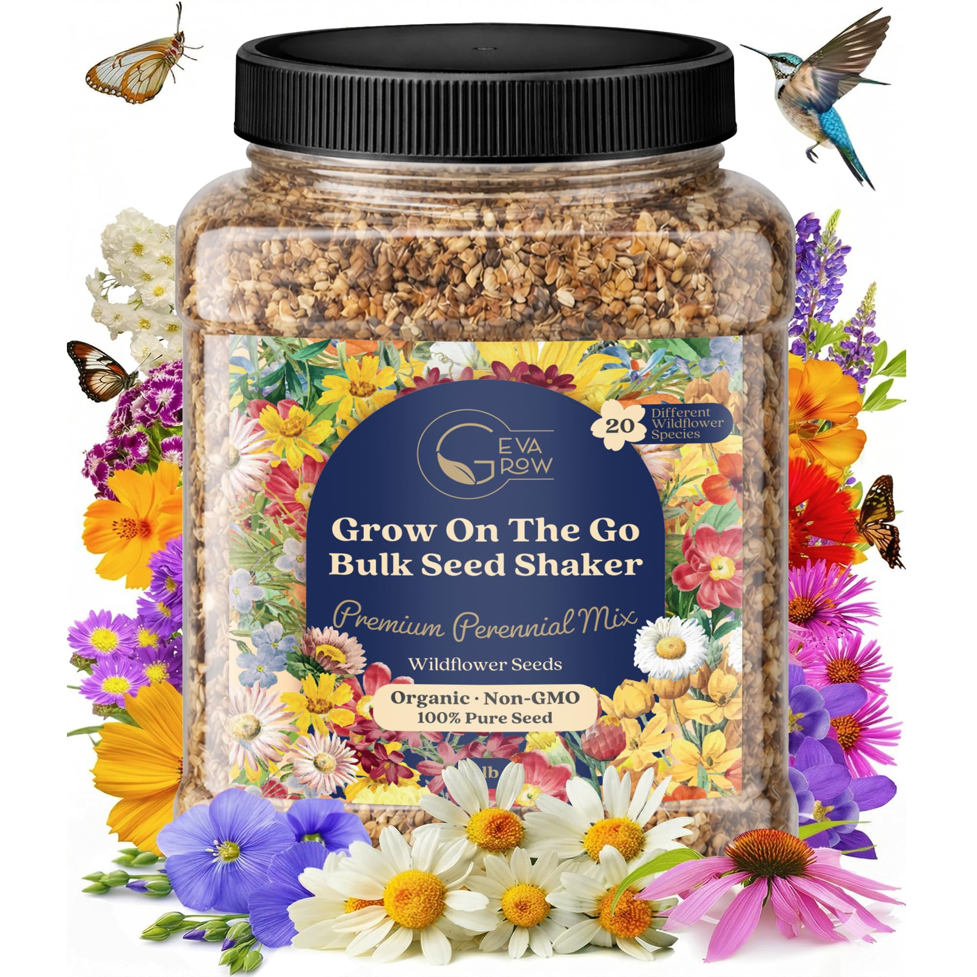 GevaGrow Wildflower Seed Shaker