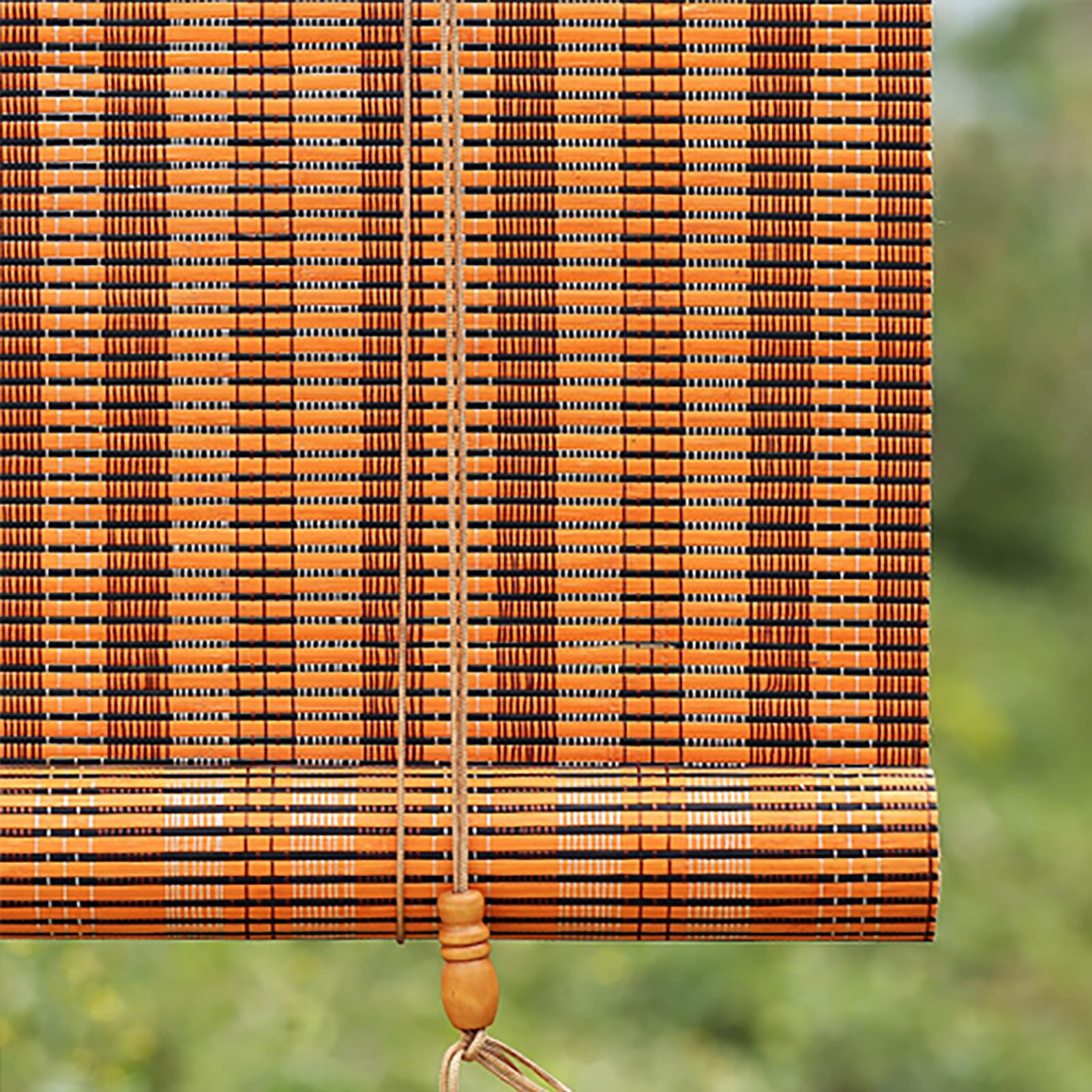Cum Bamboo RomanNaturalny wałek bambusowy do wnętrz i na zewnątrz Przewodowe dekoracje okienne Ekologiczne zasłony bambusowe Słomka na zamówienie