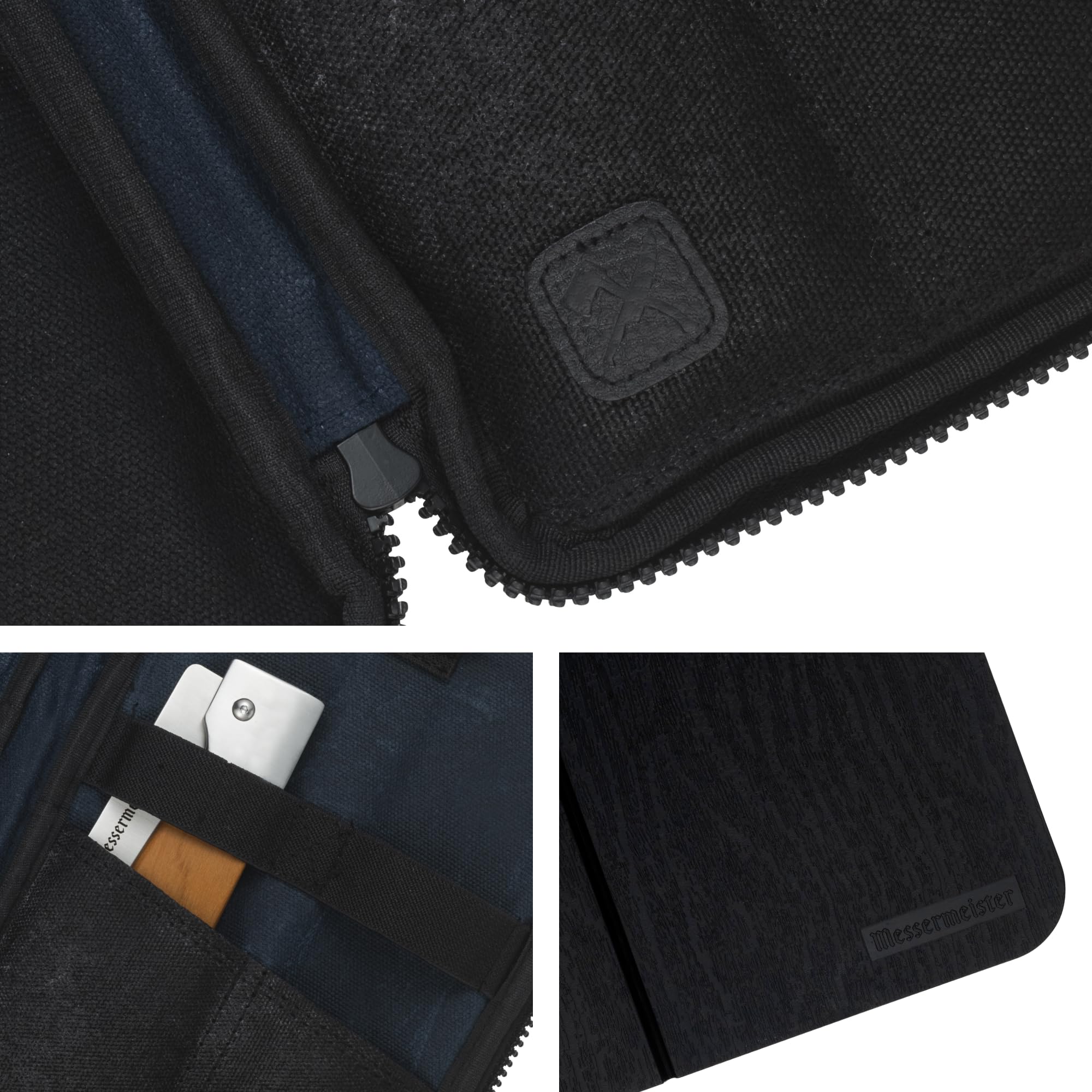 Messermeister Adventure Chef 3-Piece Basecamp Set - Includes Folding 6” Chef’s Knife, Folding TPE Cutting Board & Waxed Canvas Case — Amazon image 4