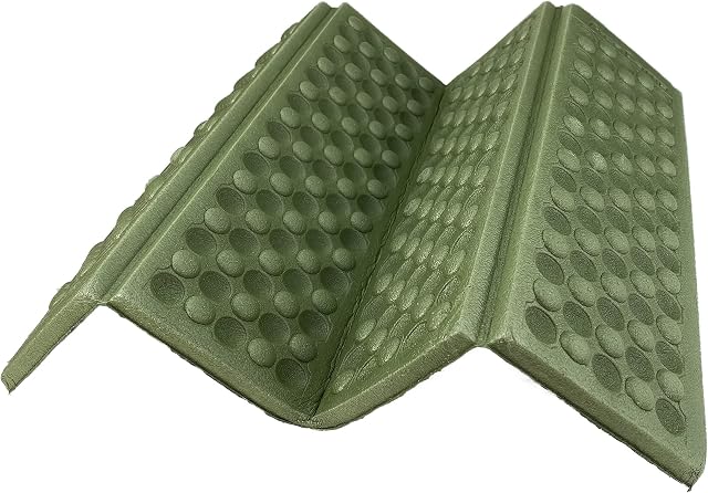 AceCamp Portable Ultralight Mini Waterproof Folding Mat, Foam Sitting Pad for Outdoor Activities, Foldable Lightweight Kneeling and Seat Cushion