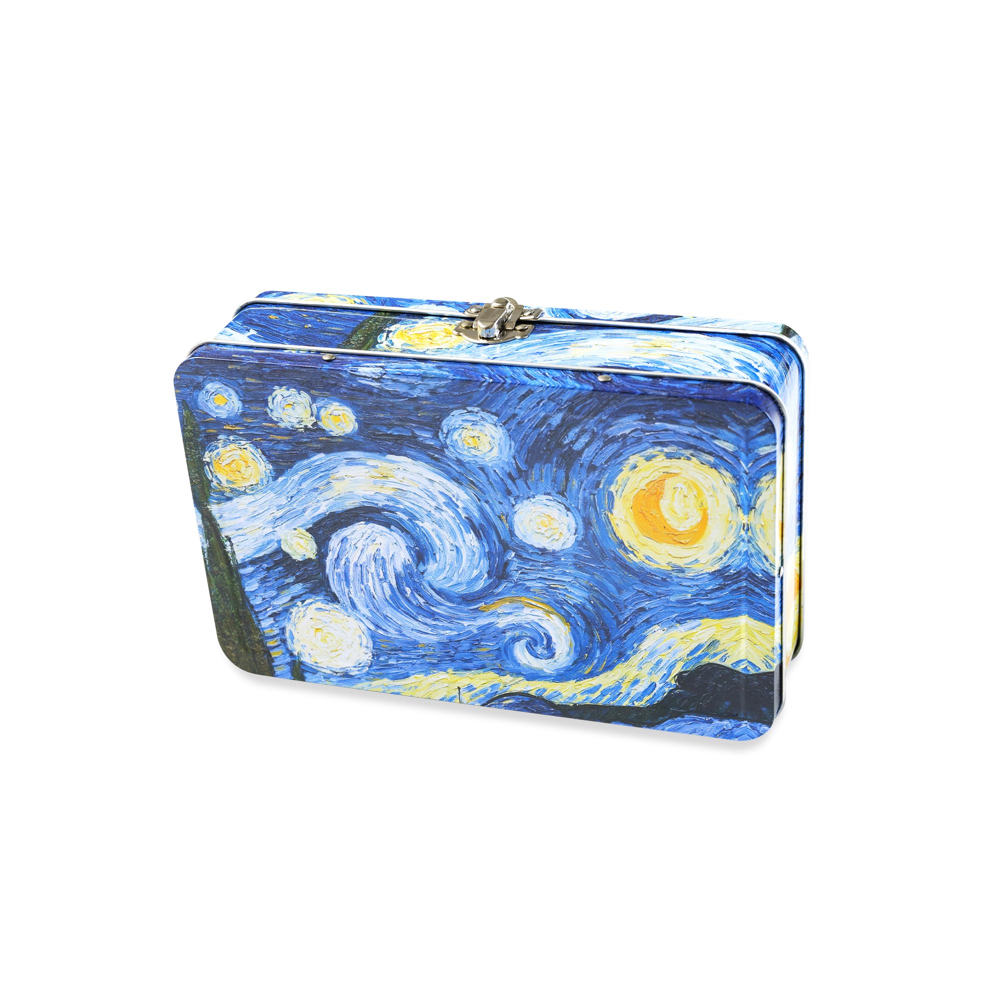 Amazon.com: DAHO Metal Storage Box with Hinge for Office, School