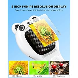 Microscope for Kids, Mini Pocket Handheld Kid Microscope for Toddlers, Educational Science Kit Toys, Christmas Birthday Gifts Toys for 3 4 5 6 7 8 9 10 Year Old - Panda