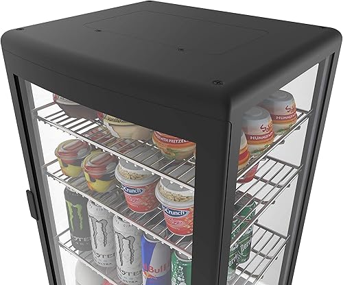 Vista 16 de KoolMore Refrigerador de pantalla CDCU-3C-BK, negro, 3 pies cúbicos