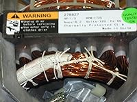 Vista 3 de Motor de secado WP279827 para Whirlpool Roper Kenmore 3395652 PS334304 AP3094245