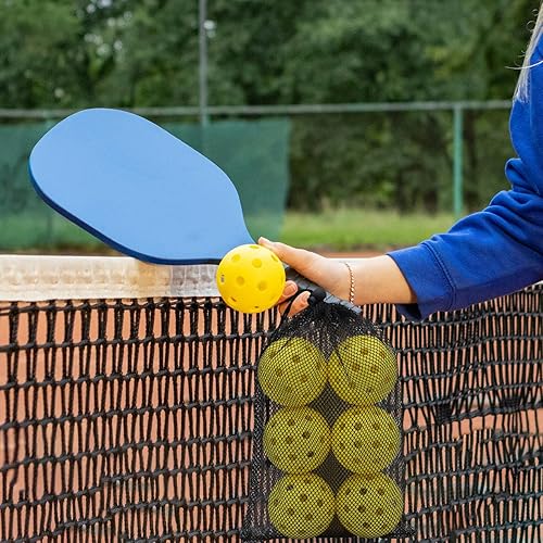 Miniatura 6 de Magicorange Pelotas de pickleball para exteriores, 40 agujeros, bolas de pickleball de alta elasticidad y duraderas para paletas de pickleball de