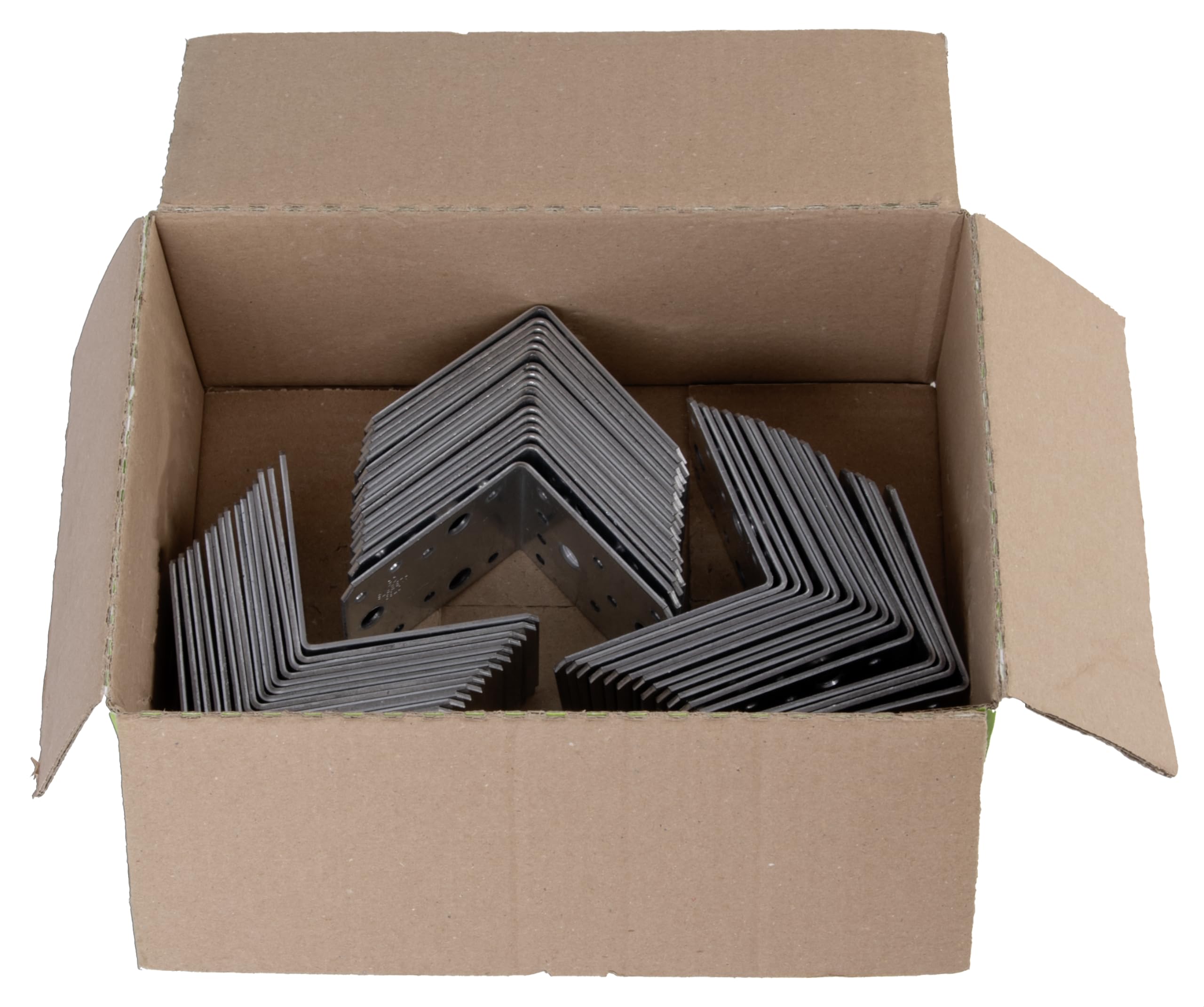 GAH-Alberts 837594 Équerre d'assemblage - acier, galvanisée Sendzimir, 90 x 90 x 65 mm / 50 pcs