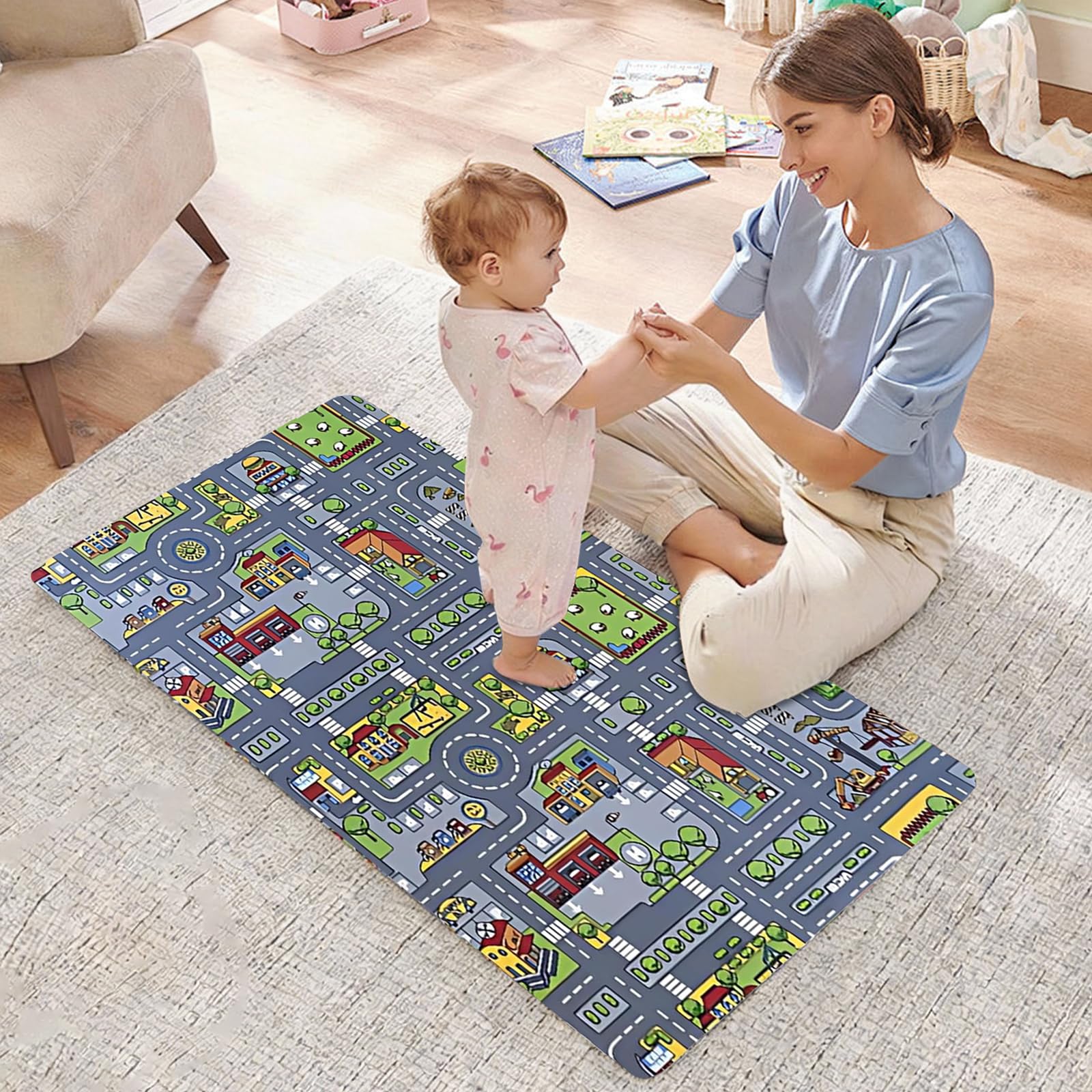 tapis voiture enfant 50 x 80 cm