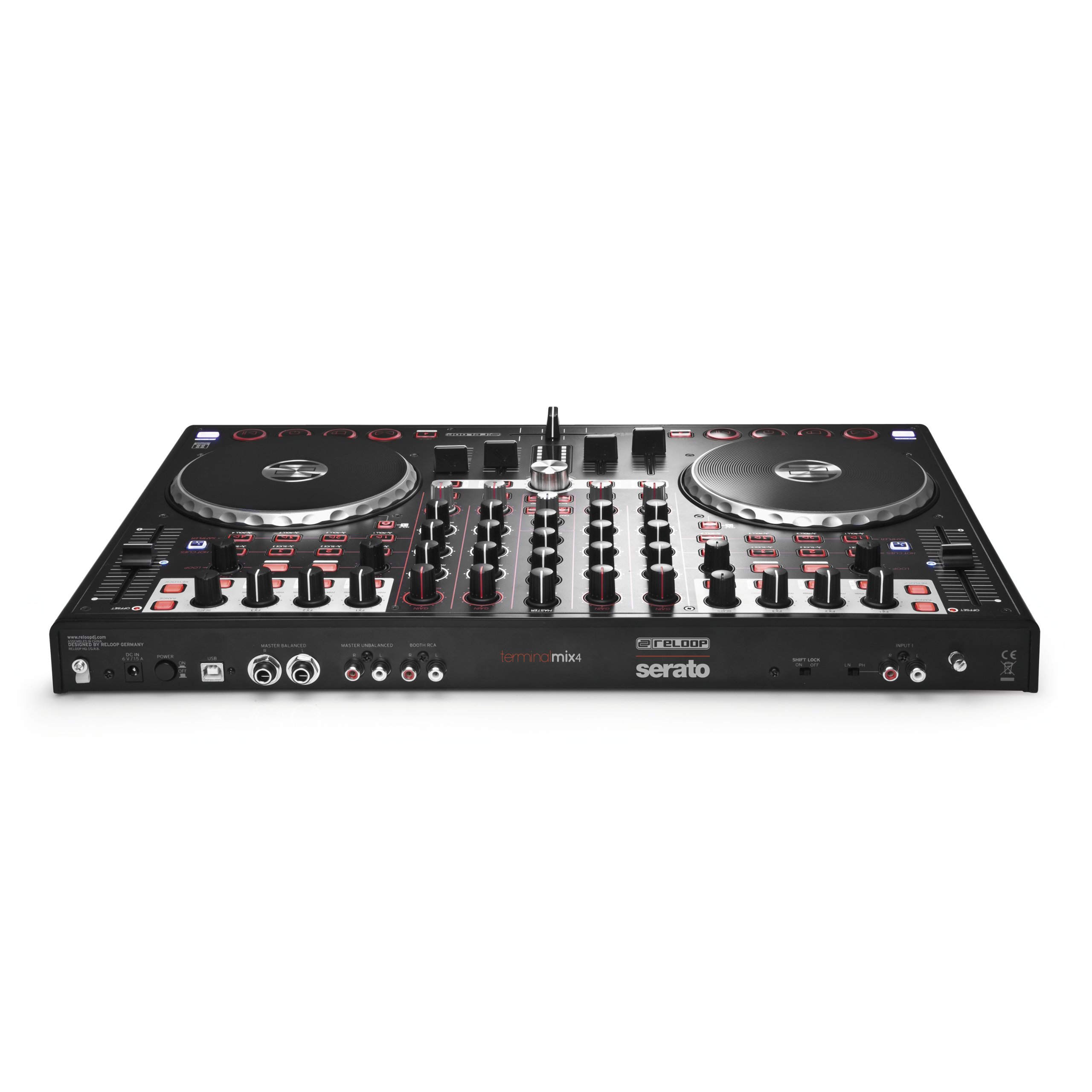 Reloop Terminal Mix 4 Controller Bundled with Virtual DJ and