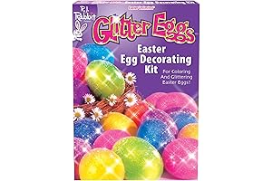 Glitter Empty Easter Eggs