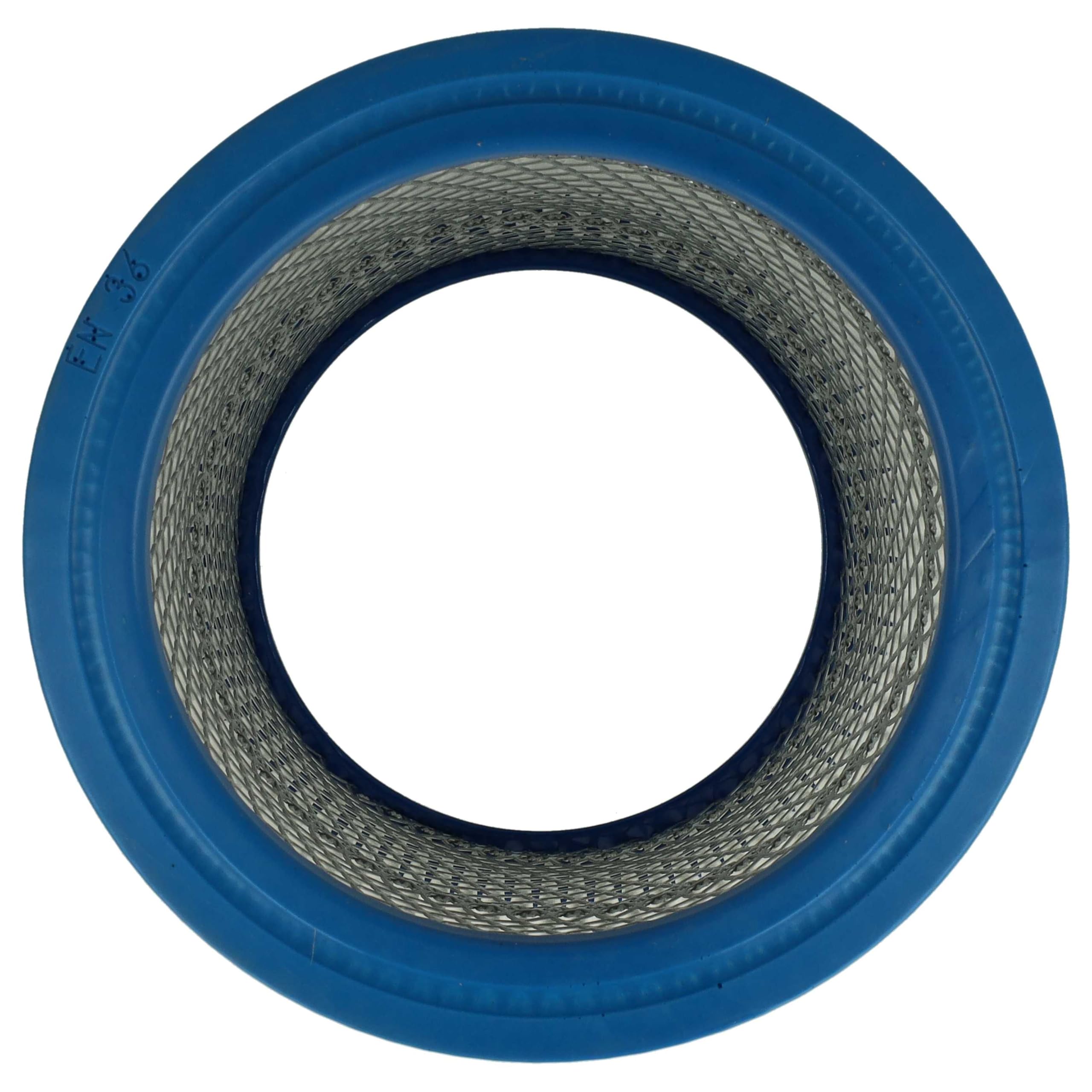 vhbw 4x Filtro plisado compatible con Fein Dustex 40, 25 aspiradora - blanco lavable