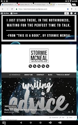 Novelist Stormie McNeal's Blog