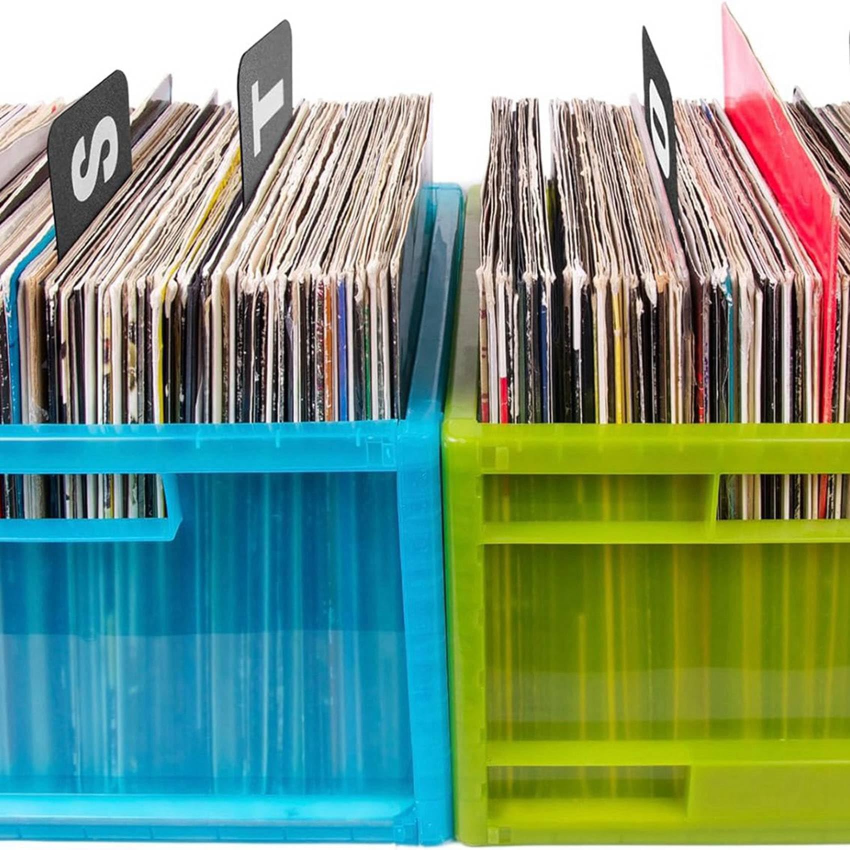 Geroosaty 52 Pcs Vinyl Record Dividers DVD Alphabetical Dividers A-Z Alphabetical Dividers Vinyl Record Organizer with Alphabet - Image 3