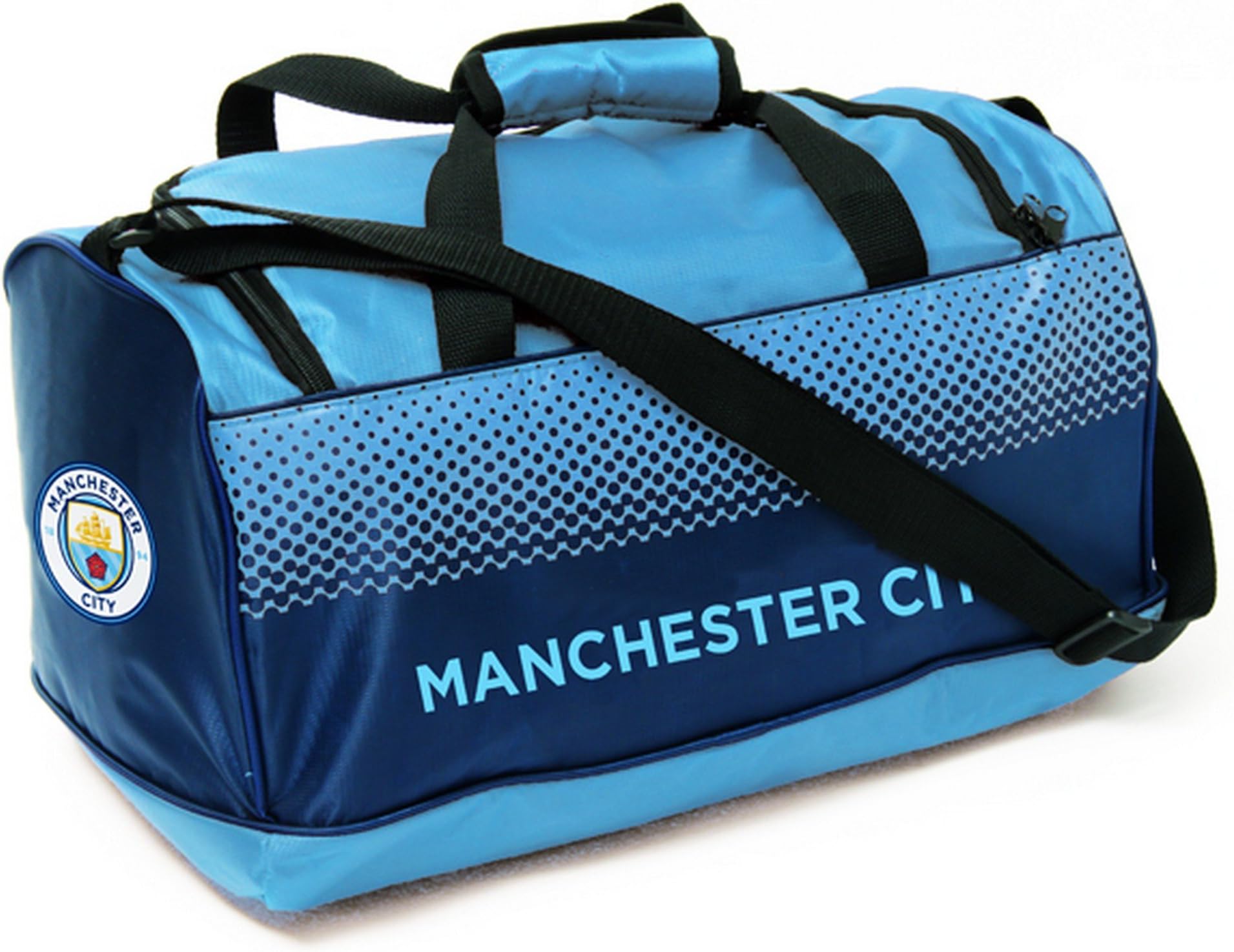 Official Fade Football/Soccer Crest Holdall Bag (One Size) (Blue/Navy)