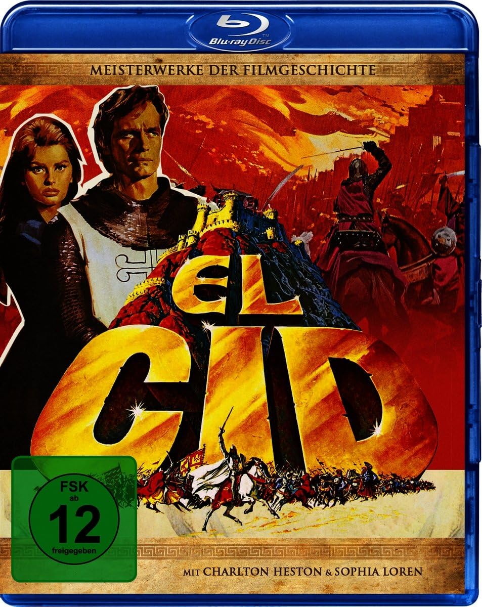 El Cid ( 1961 ) [ NON-USA FORMAT, Blu-Ray, Reg.B Import - Germany ]