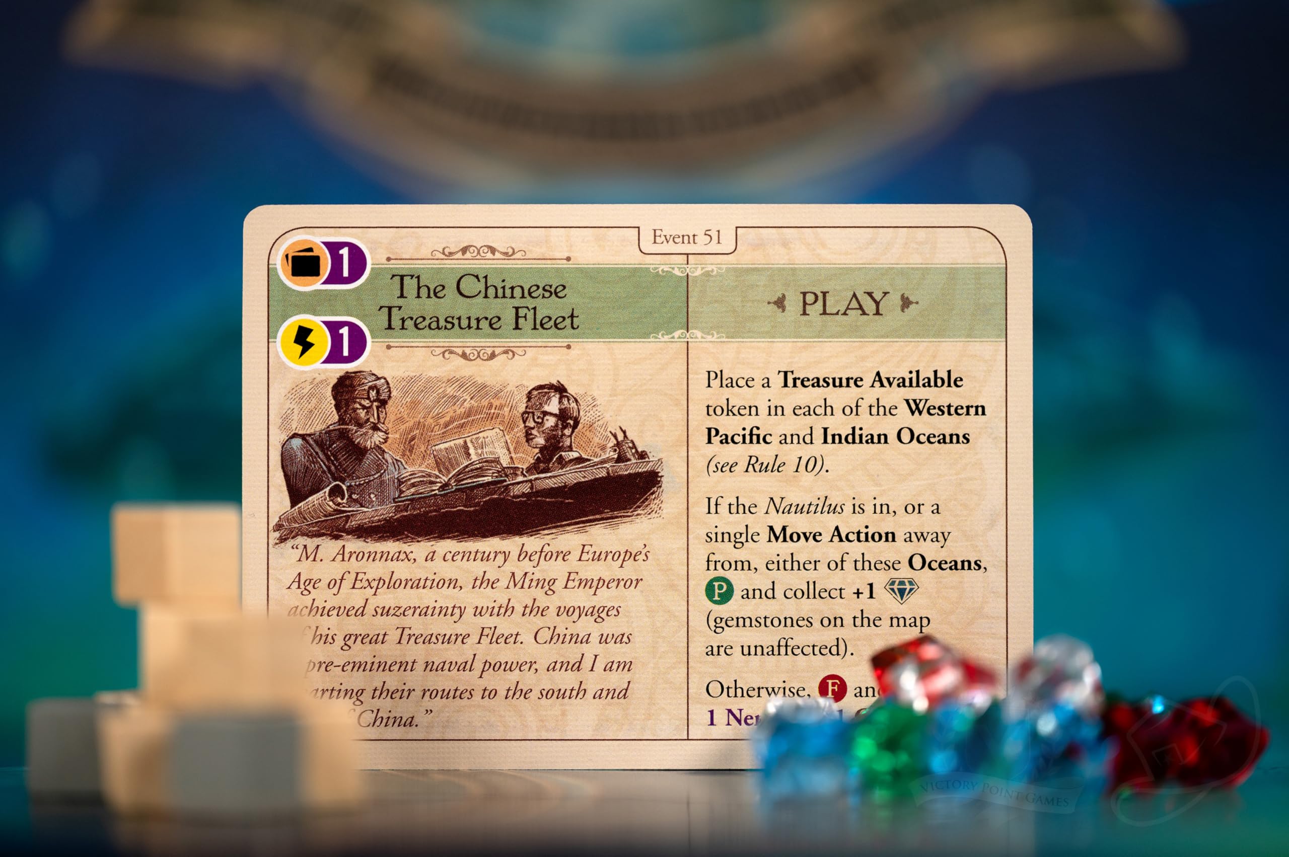 Victory Point Games Nemo's War: Ultimate Edition - Gioco da Tavolo per 1 Giocatore, Età 12+