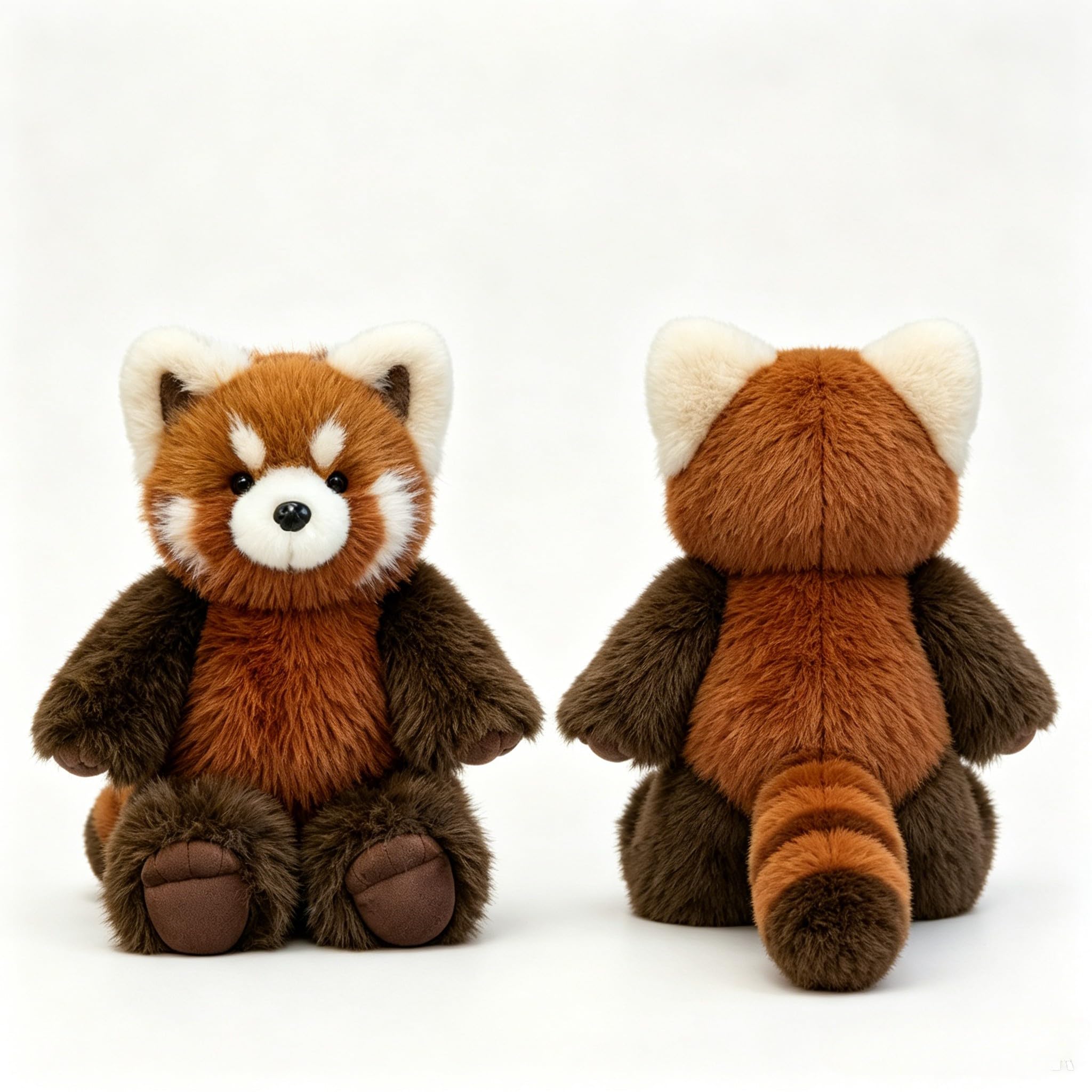 Red Panda Plush Soft Fluffy, Cuddly Stuffed Animal for Adults, Emotional Support Plushie for Anxiety, Sleep Companion Gift for Her