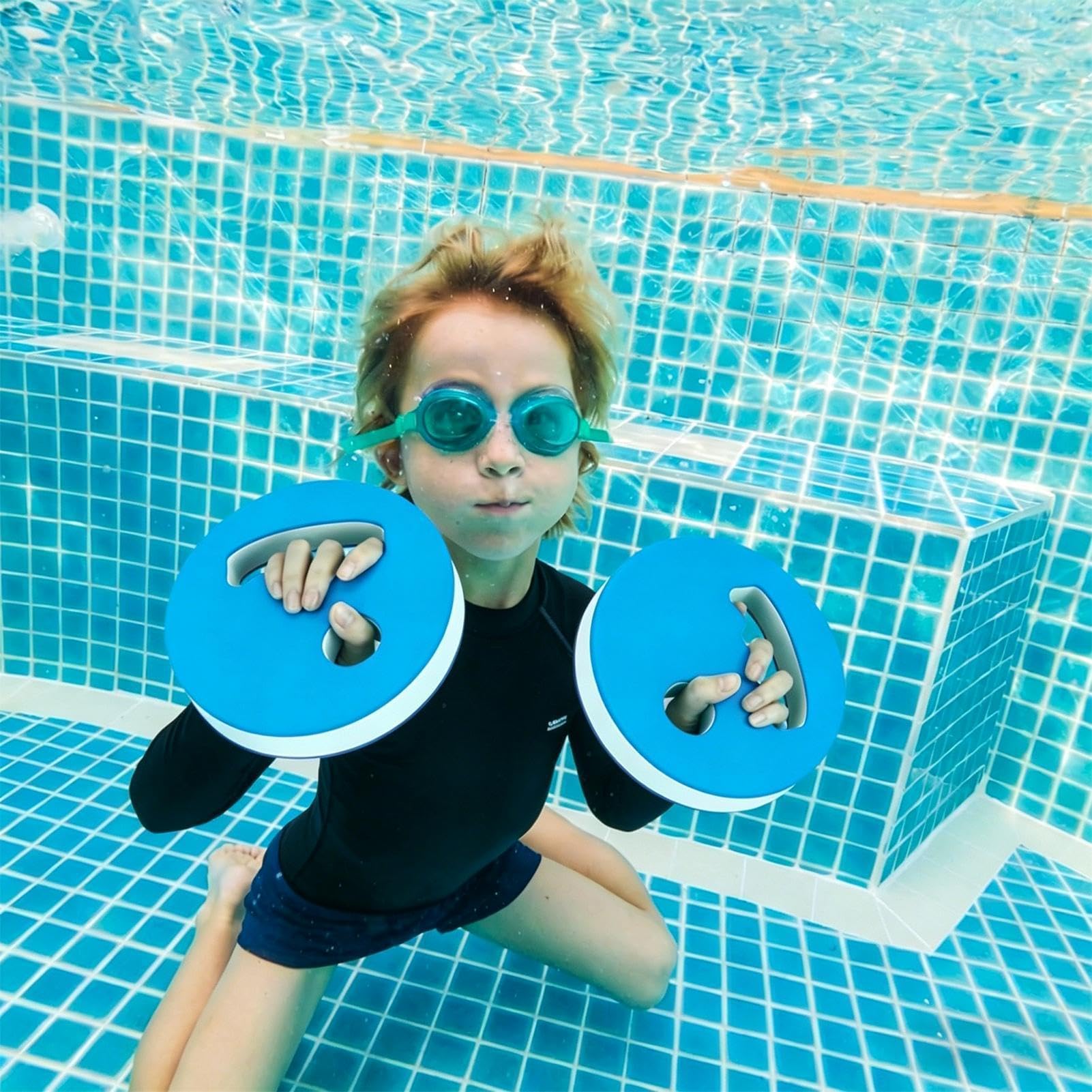 2 Pezzi Per Nuoto Per Principianti, Tavoletta Galleggiante Per Allenamento Di Nuoto Per Adulti E Bambini, Accessorio Per Allenamento Di Resistenza In Piscina, Ausilio Per Esercizi Di