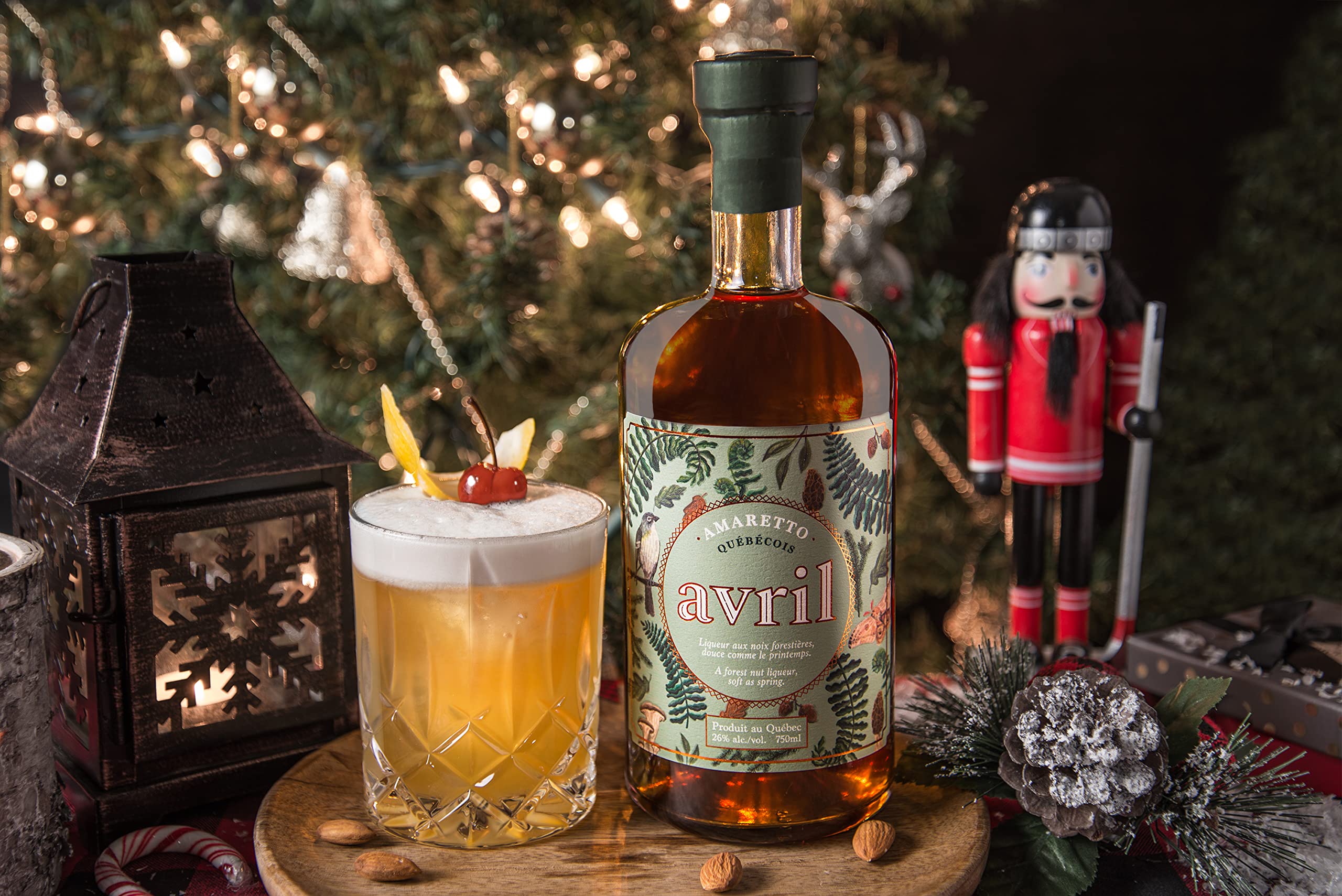 Liqueur Amaretto Avril au Sirop d'érable - Mariana - Les trésors d'érable