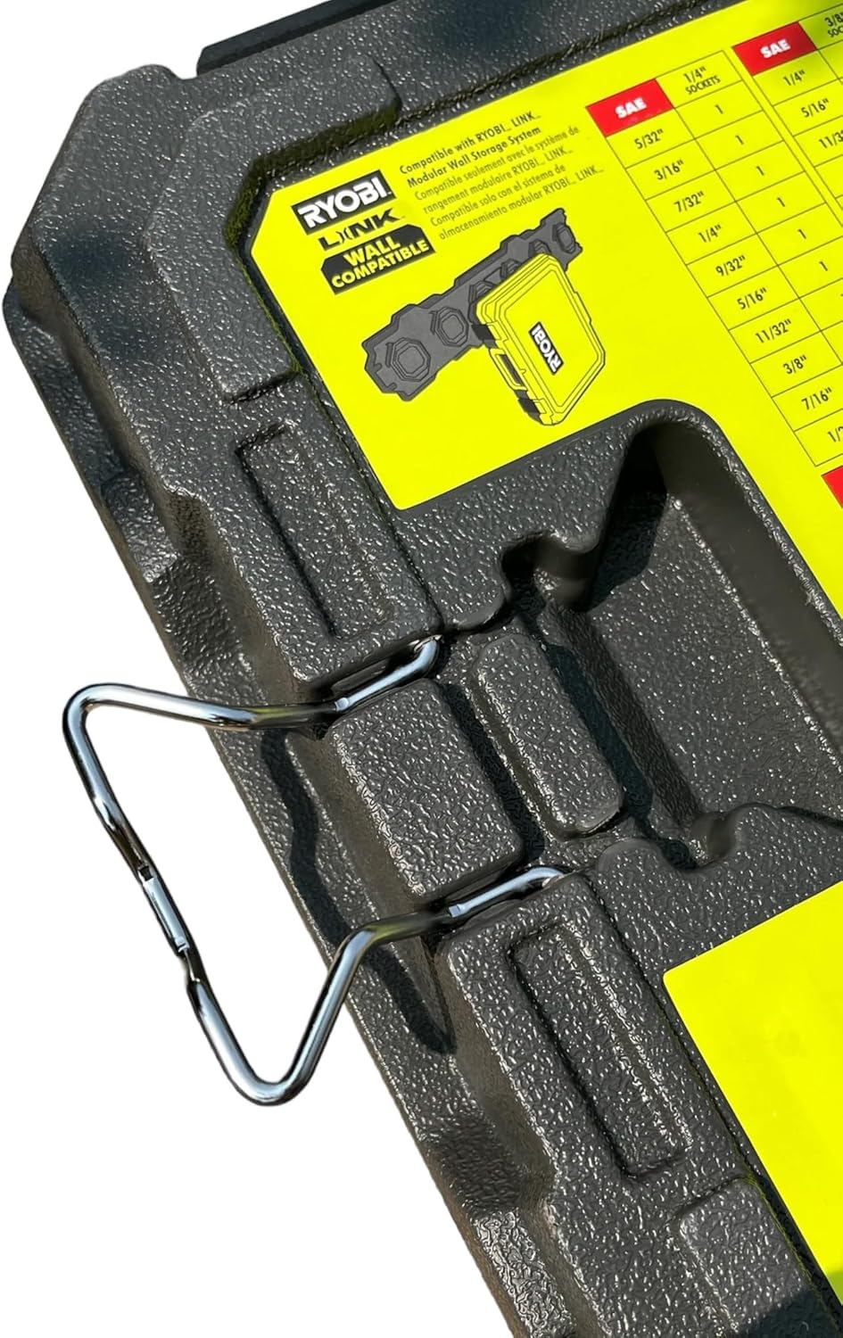 RYOBI 156 PC Mechanics Set Socket Set SAE & Metric LINK Compatible