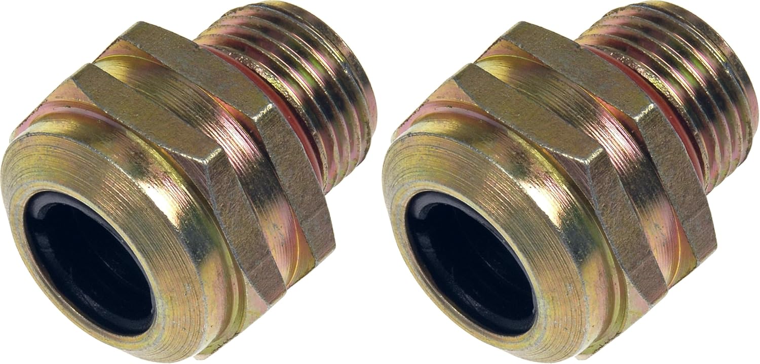 Dorman 800-617 Transmission Cooler Line Quick Connector Compatible with Select Ford/Mercury Models (OE FIX) (Pack of 2)
