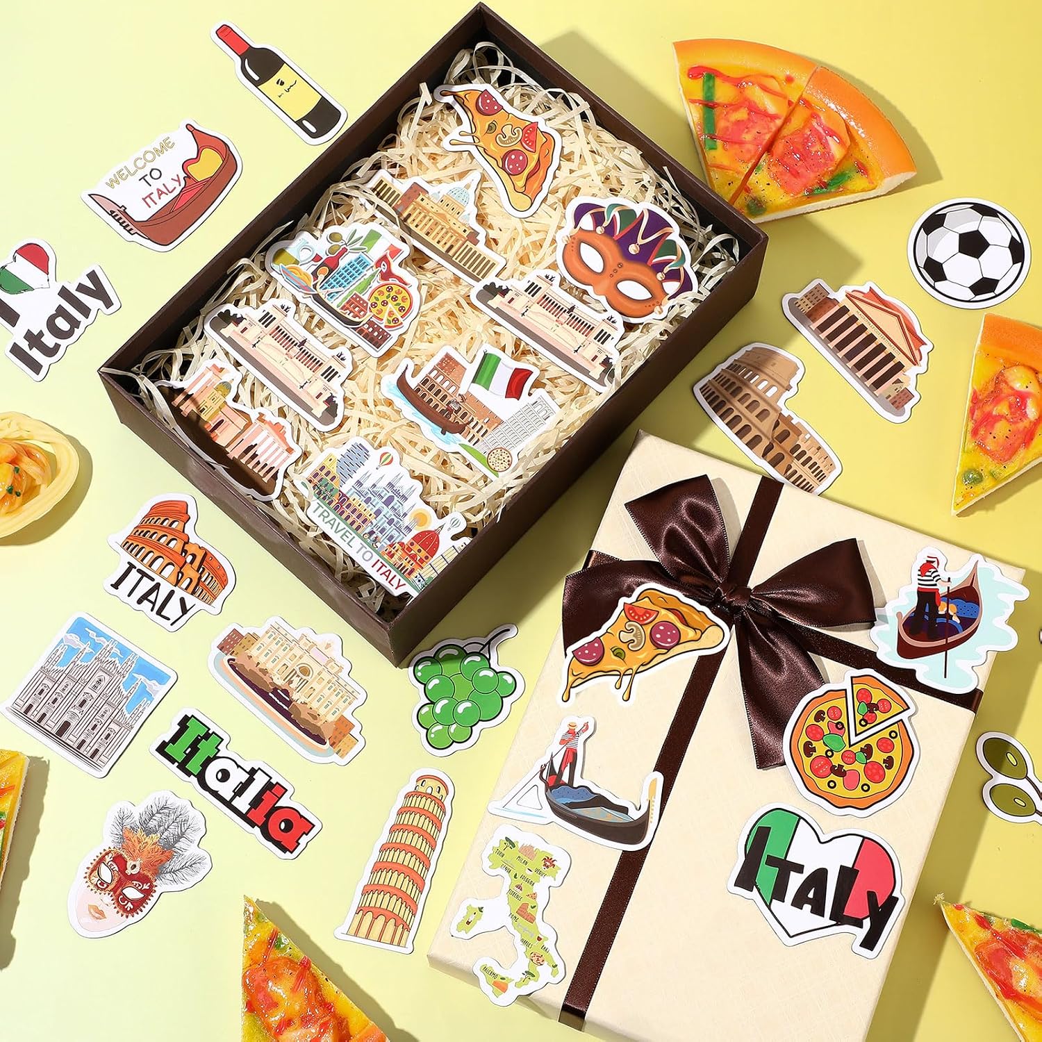 Konohan 30 Pcs Italy Souvenir Magnets for Refrigerator image 2