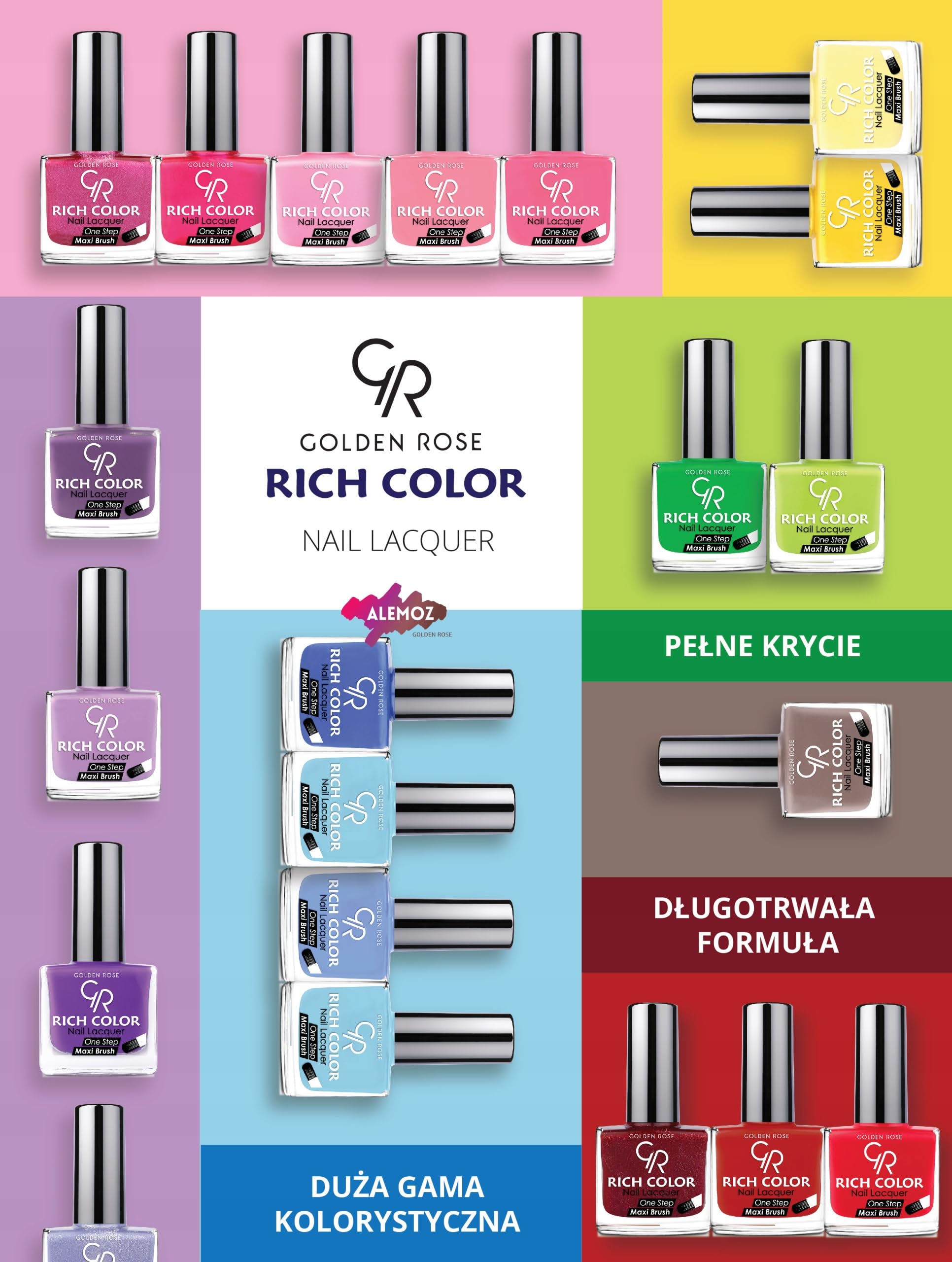 Golden Rose Rich Color Nail Lacquer Oje - 102