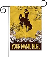 Vista 64 de Rico Industries Bandera de jardín personalizada estándar/primaria de la NCAA