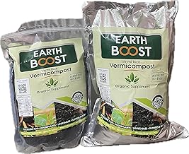 EarthBoost | Organic Vermicompost Fertilizer Manure For Plants (20, Kilograms)