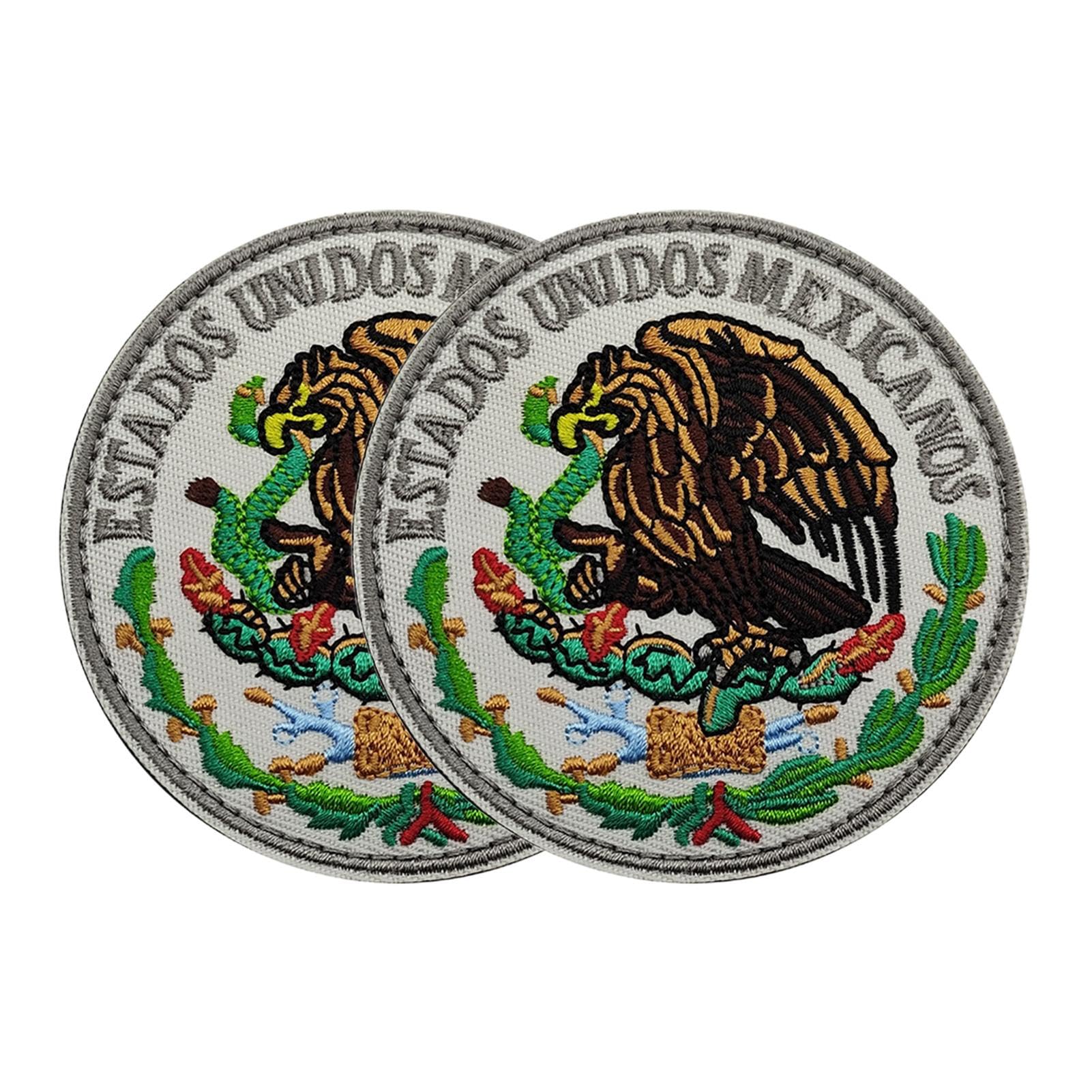 Amazon.co.jp: メキシコ刺繍ワッペン - 愛国的なメキシコ国旗