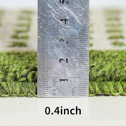 Miniatura 2 de COSY HOMEER Las alfombras de cocina lavables de 28 x 18 pulgadas están hechas de un cuadrado de polipropileno que es antideslizante y resistente a