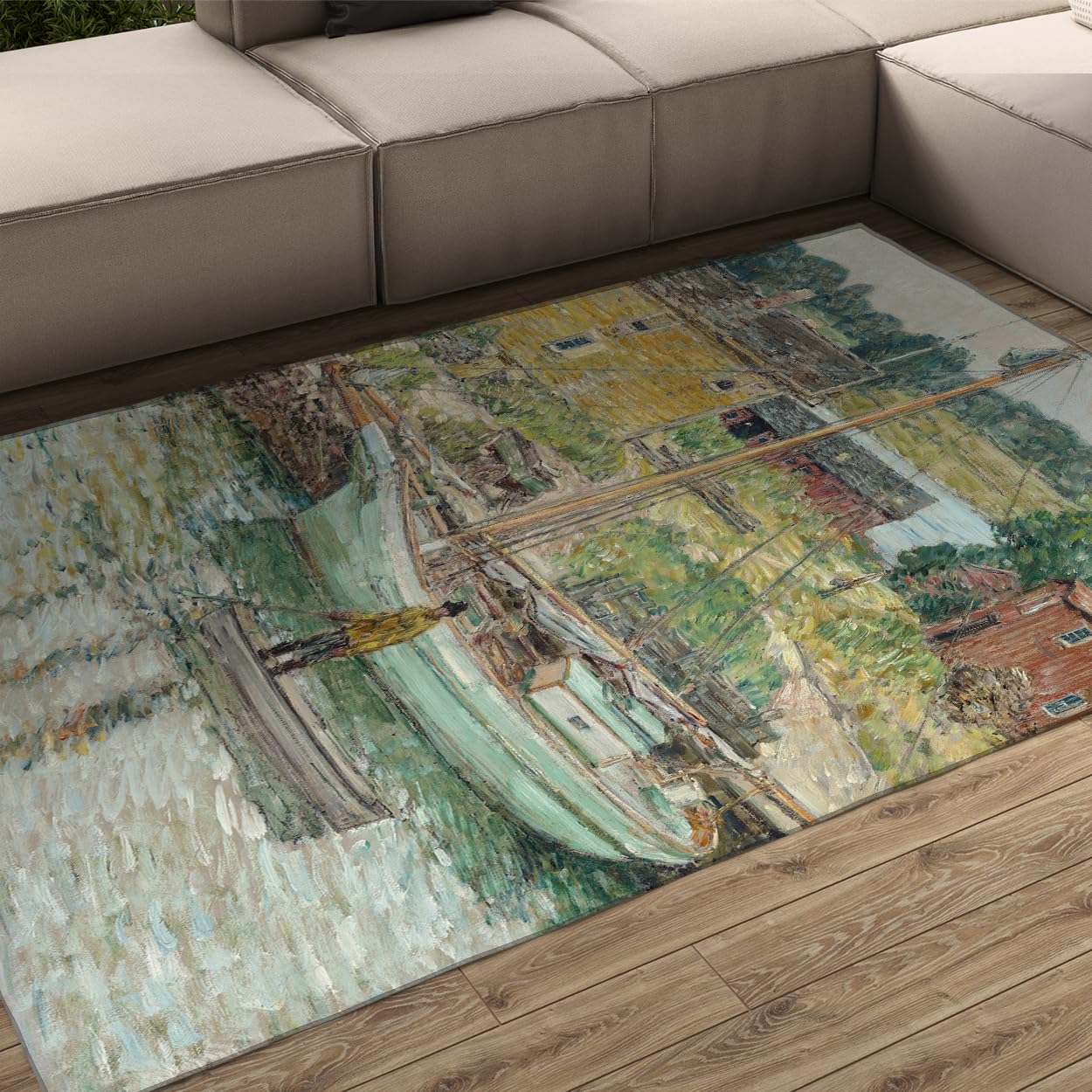 Tapis de salon boho moderne pour sublimer votre descente de lit et sécuriser le sol de la chambre