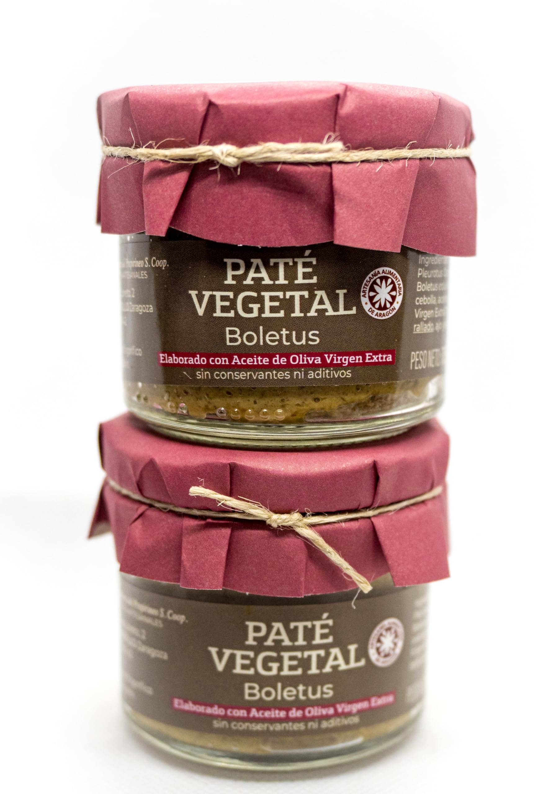 Paté Vegetal Sabor Chorizo (Pack 2x115g) Alternativa Saludable- Con AOVE y Proteína de Garbanzo - Vegano, Gourmet - Sin Aditivos. — view 6