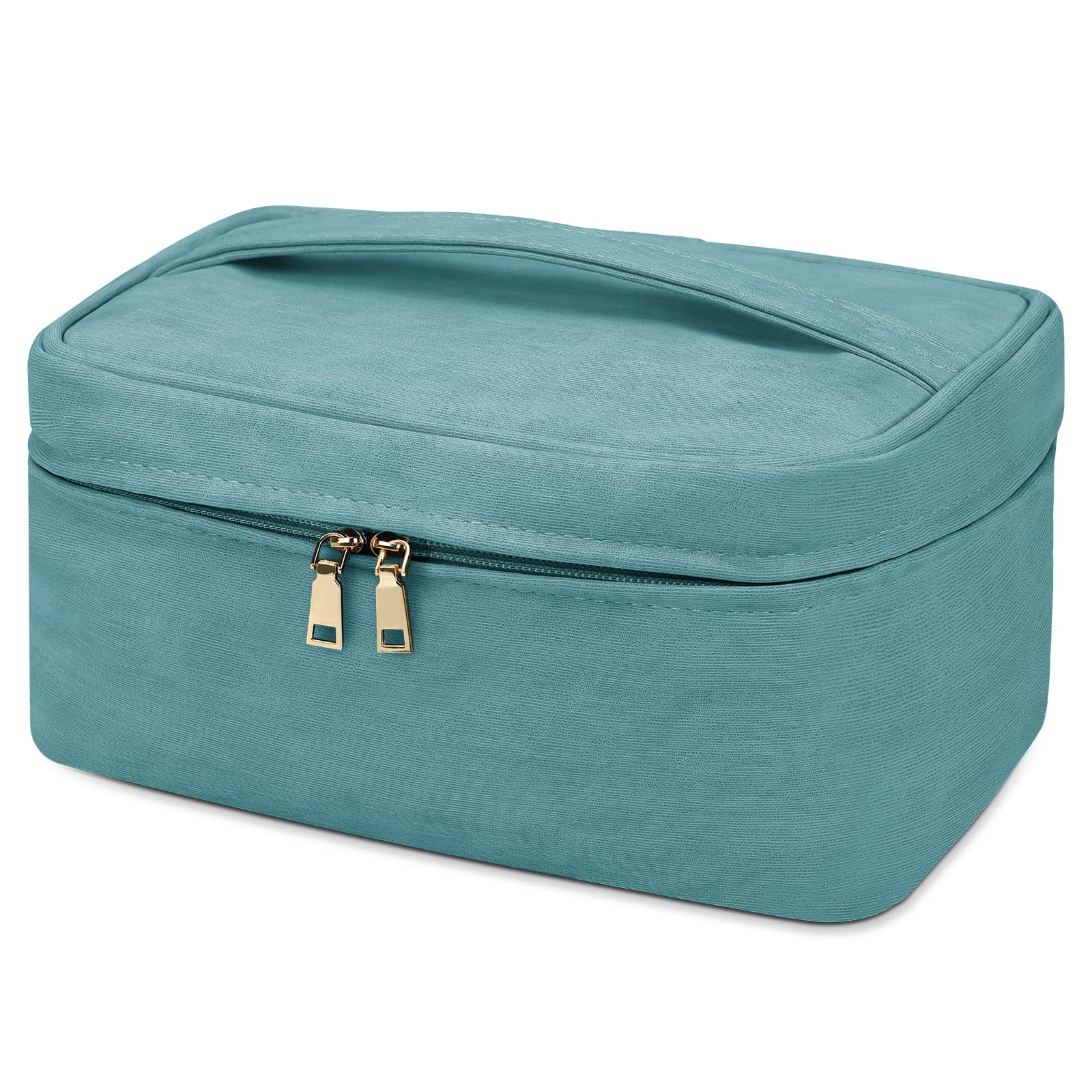 Damen Make-up-Tasche, Personalisierbar – Große Kosmetiktasche Mit Reißverschluss, 27 X 19 Cm
