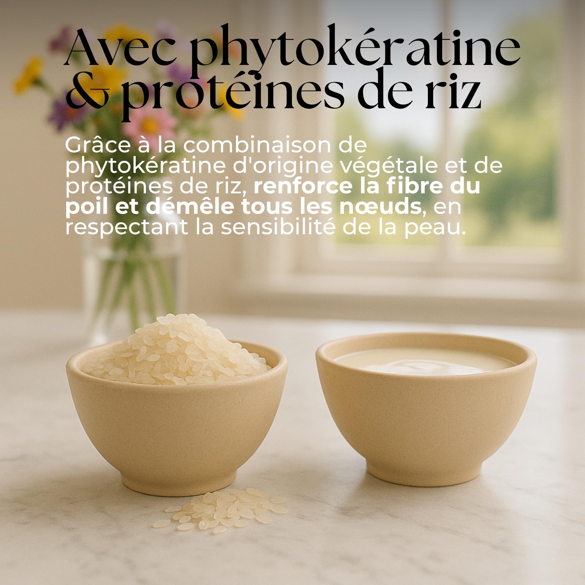 Spray Démêlant Chien 250ml - ASSOPET - Démêlant Poils Chien sans Rinçage, avec Phytokératine et Protéines de Riz - Brillance et Coiffage Immédiat - Non Gras, Usage Quotidien, Made in Italy
