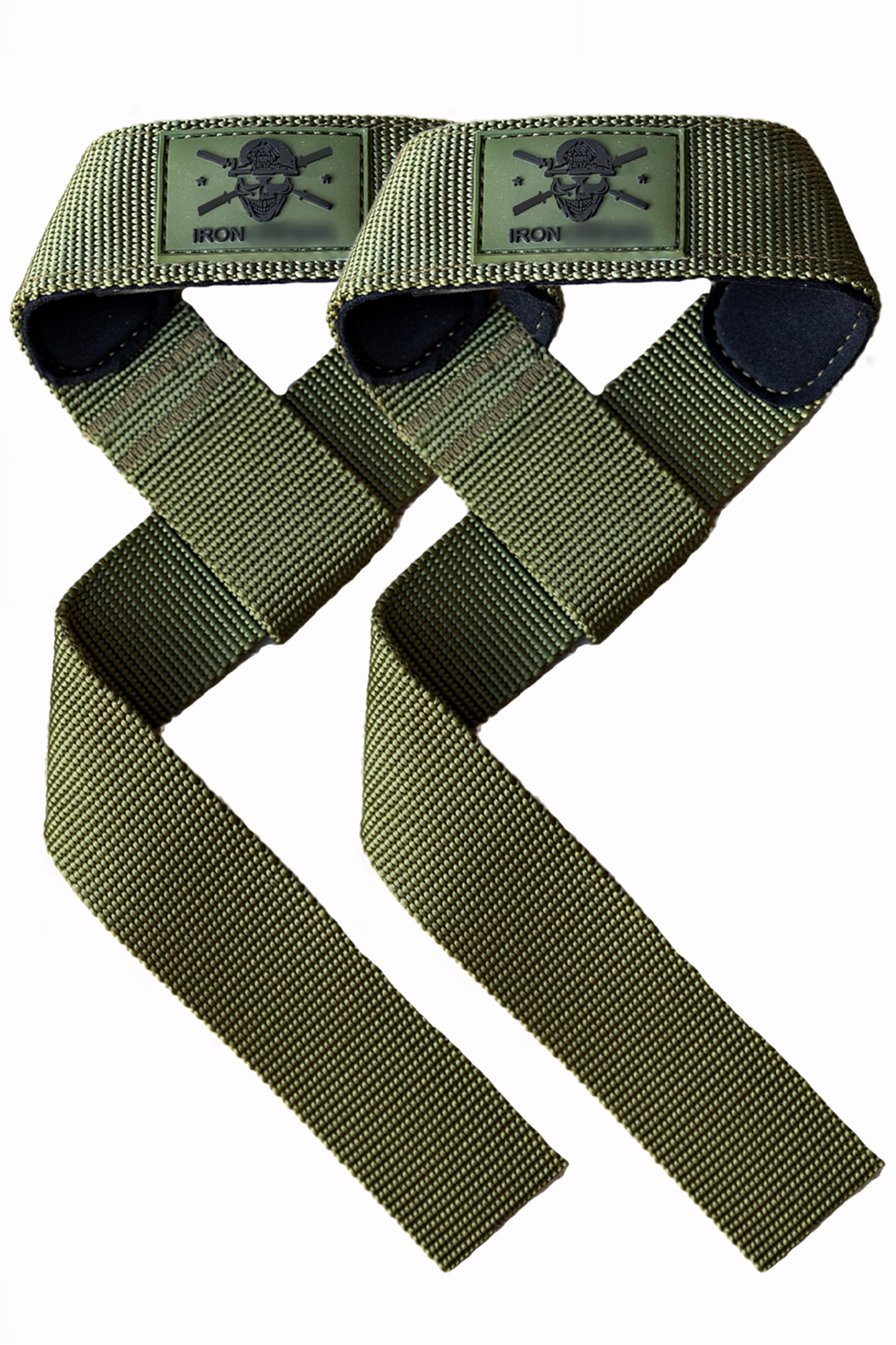 Weight Lifting Straps- Wrist Straps for Weight Lifting, Deadlifting, Exercise, Strength Training, Olympic Lifts- Pair of Gym Straps for Grip Strength On Heavy Lifts