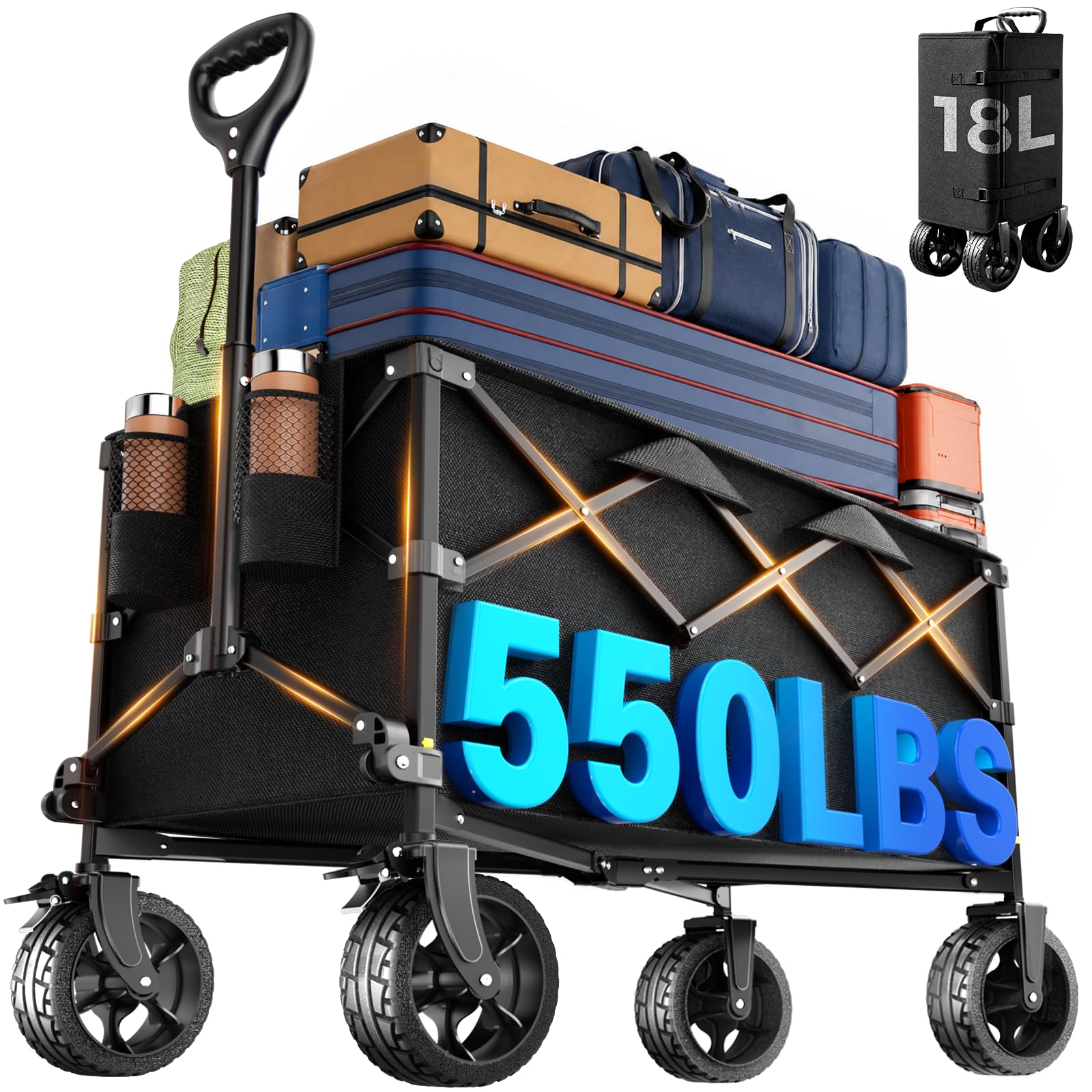 UJOYOK 40 inch Extra Large Wagon