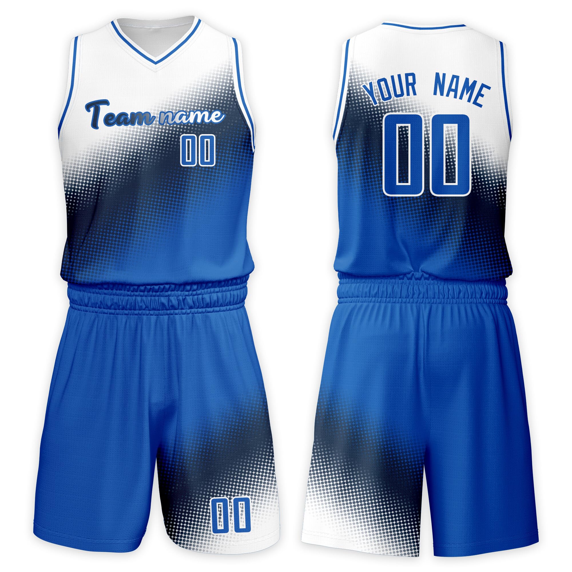 Custom Basketball Jersey Suit Men Women Youth Kids Kit Personized Name Number Jersey/Shorts Uniform Boys Girls Fans Gift